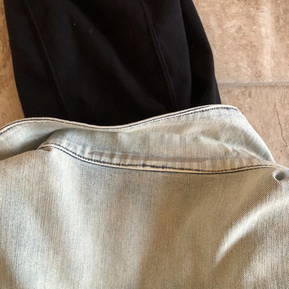 Athleta Jackets & Coats Nwt Athleta Double Time Denim Jacket Blue